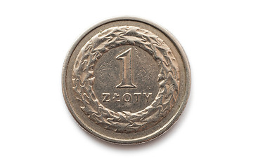 Image showing Polish coin