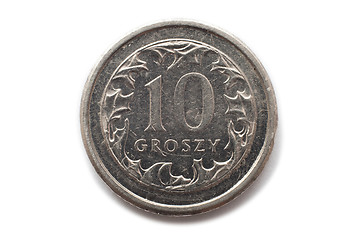 Image showing Polish coin