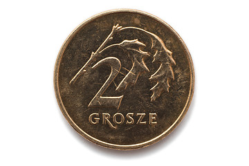 Image showing Polish coin