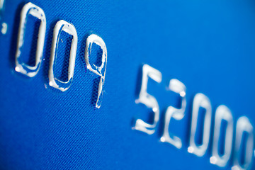 Image showing Credit card embossing