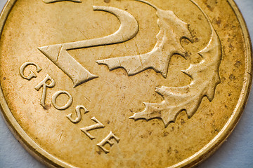 Image showing Close-up of a coin