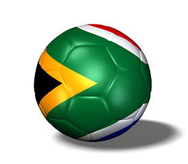 Image showing South Africa Soccer Ball