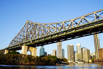 Image showing Story Bridge Brisbane Australia