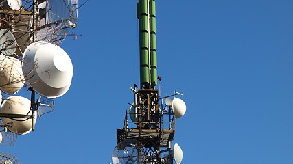 Image showing Communication tower