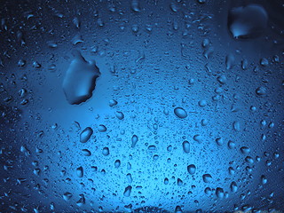 Image showing Abstraction. Water. Drops of water