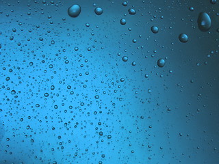 Image showing Abstraction. Water. Drops of water