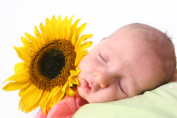 Image showing Baby in dreamland