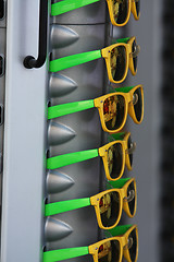 Image showing Colourfull sunglasses