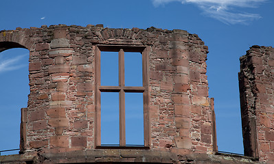 Image showing Palace Ruins at Heidelberg