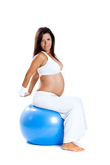 Image showing Pregnancy exercises