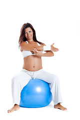 Image showing Pregnancy exercises