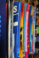 Image showing Towels at the Beach Gift Shop