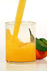 Image showing juice with orange