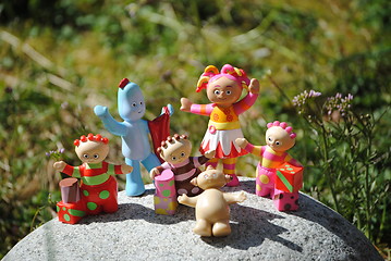 Image showing in the night garden