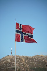 Image showing flag in Norway