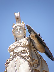 Image showing Athena statue