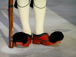 Image showing Evzone shoes