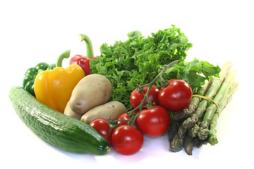 Image showing Vegetable shopping