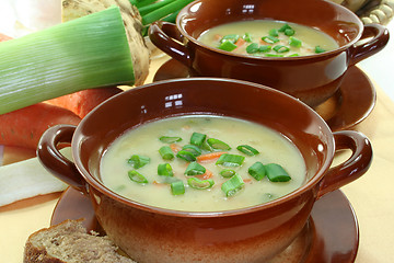 Image showing Potato soup