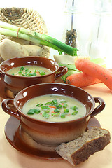 Image showing Potato soup