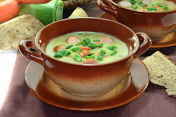 Image showing Potato soup