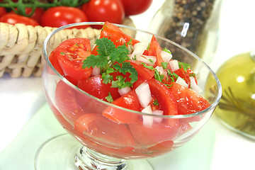 Image showing Tomato salad