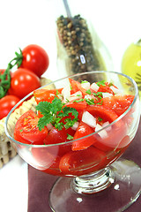 Image showing Tomato salad