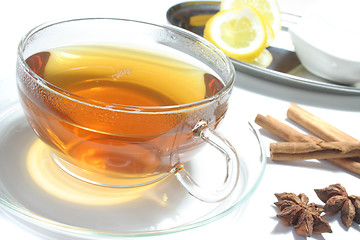 Image showing Lemon tea