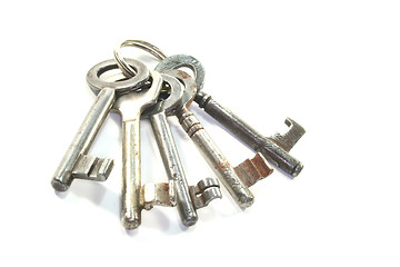 Image showing five keys