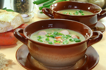 Image showing Potato soup