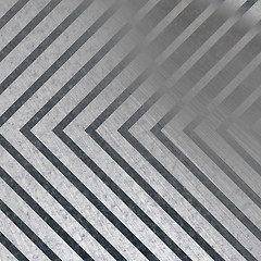 Image showing Hazard Stripe Metal