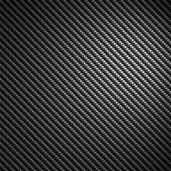 Image showing Black Carbon Fiber Texture