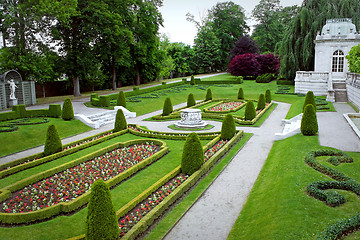 Image showing Ornate Park Garden