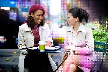 Image showing Women In a Business Meeting