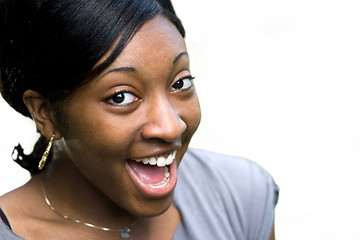 Image showing Happy Young Woman