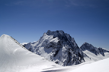 Image showing Caucasus Mountains. Dombay