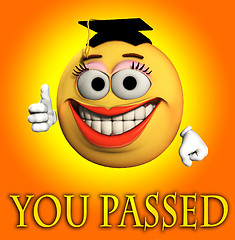 Image showing You Passed