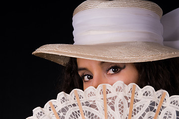 Image showing White fan