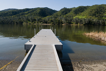 Image showing Boat launch