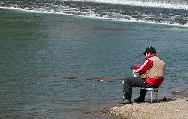 Image showing Fisherman