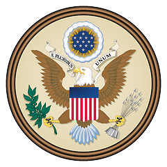 Image showing USA seal