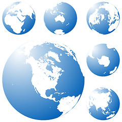 Image showing Blue planet