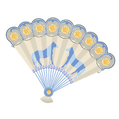 Image showing hand fan