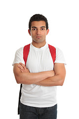 Image showing Male university student