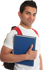 Image showing Smiling college student