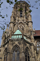 Image showing Johanneskirche Stuttgart Feuersee
