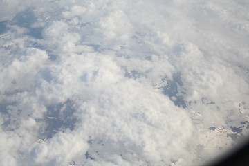 Image showing A lot of clouds