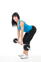 Image showing dead lift exercise