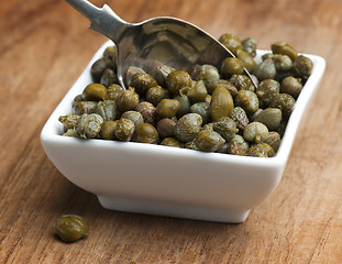 Image showing Dish Of Capers