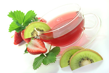 Image showing Strawberry Kiwi Tea